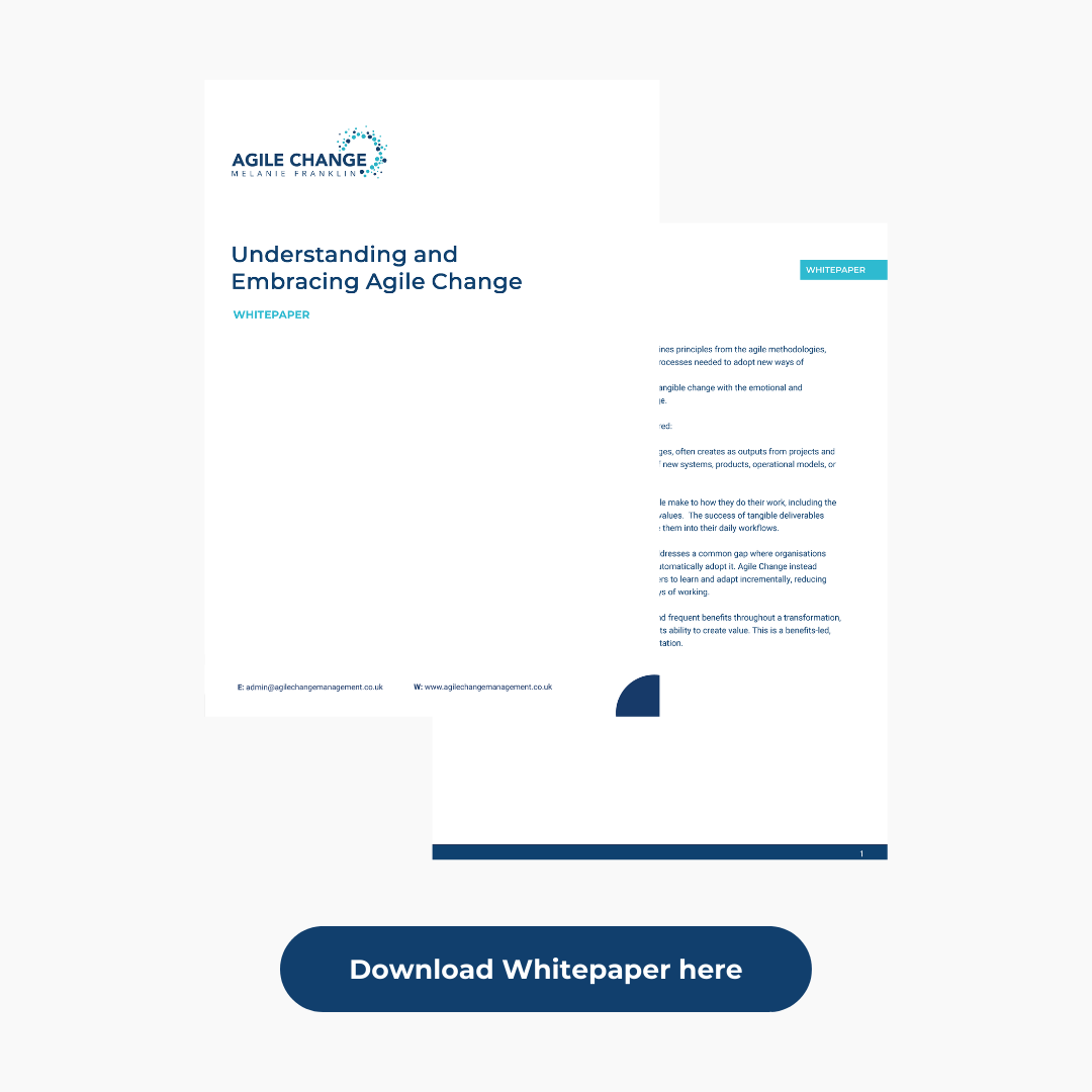 Understanding And Embracing Agile Change Capability For Change Understanding And Embracing Agile Change Capability For Change
